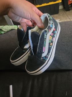 Vans Old Skool Floral Low-Top Sneakers