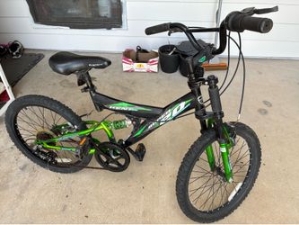 Kids full suspension bike