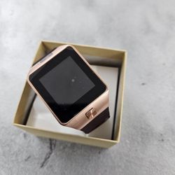 Rose Gold Android Smartwatch 