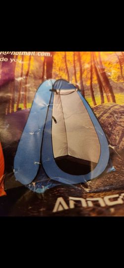 Shower tent and rechargeable shower