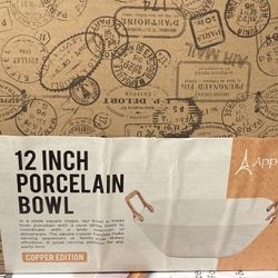 Appetite Porcelain Bowl