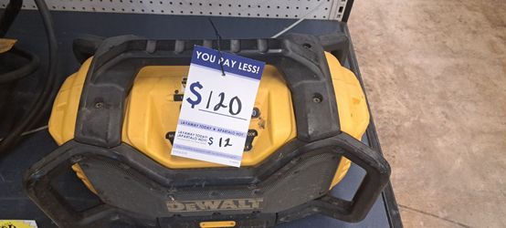 DeWalt Jobsite Bluetooth Radio