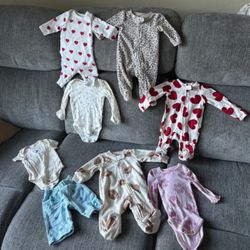 Newborn baby girl clothes