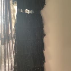 black dress