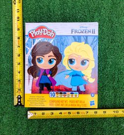 Anna & Elsa Disney Frozen 2 Play-Doh Create 'n Style Hasbro Toy Set 2020 NIB