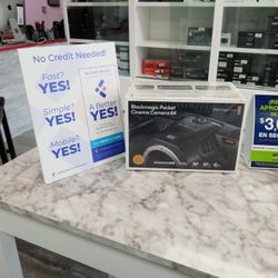 Blackmagic Pocket Cinema Camera 6k Brand New Sealed With EZ Plan 