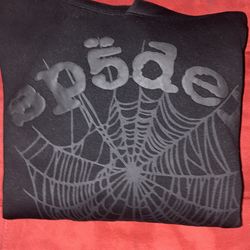 Sp5der hoodie black new Size M