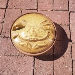 Crab Bake Tray, With Crab Claw Handled Lid