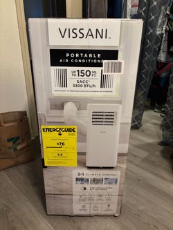VISSANI PORTABLE AIR CONDITIONER