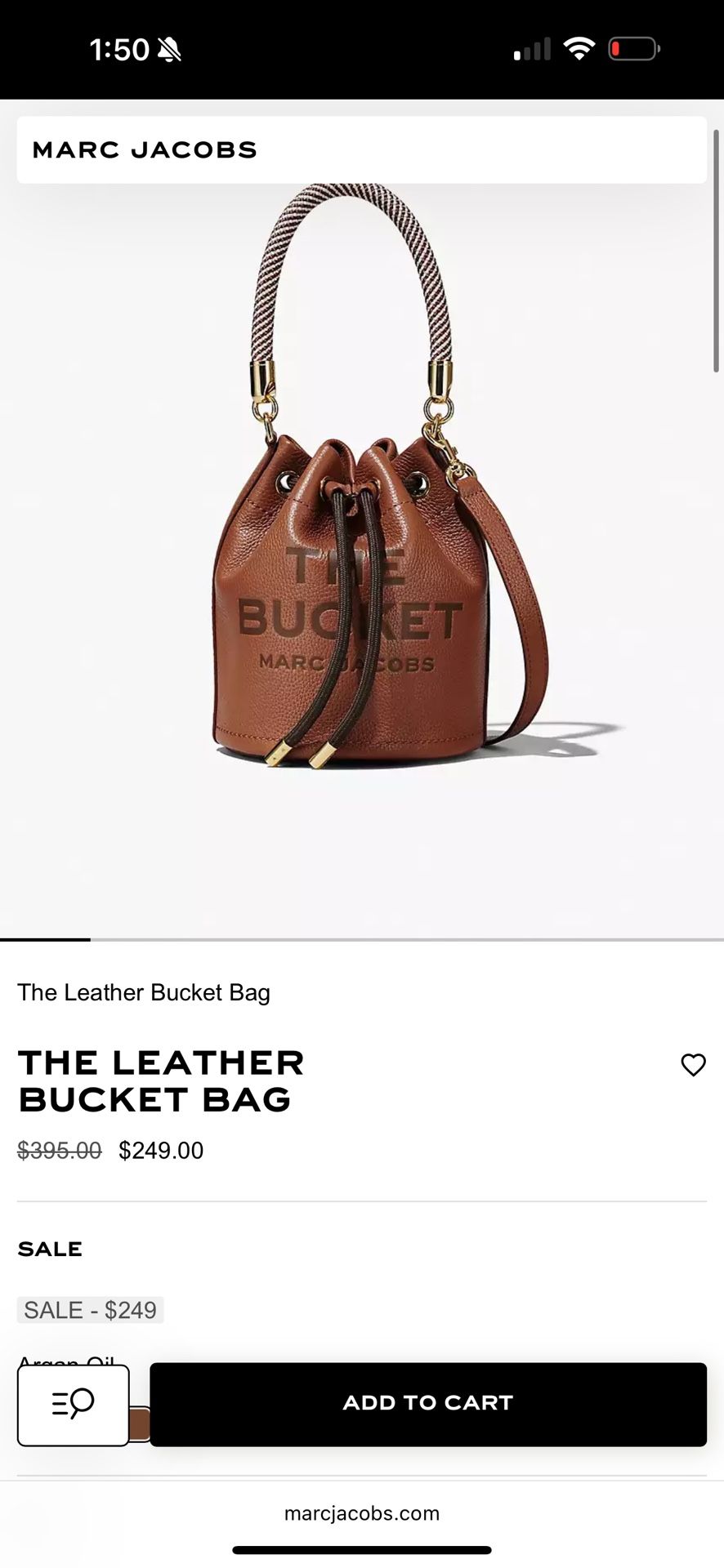 The Bucket Marc jacobs