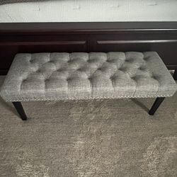 Gray Bench