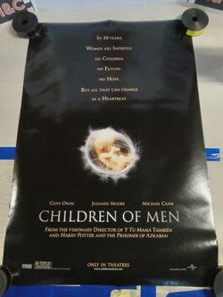 "Children Of Men" Original One-sheet Movie Poster 27x40 (2006) D/S