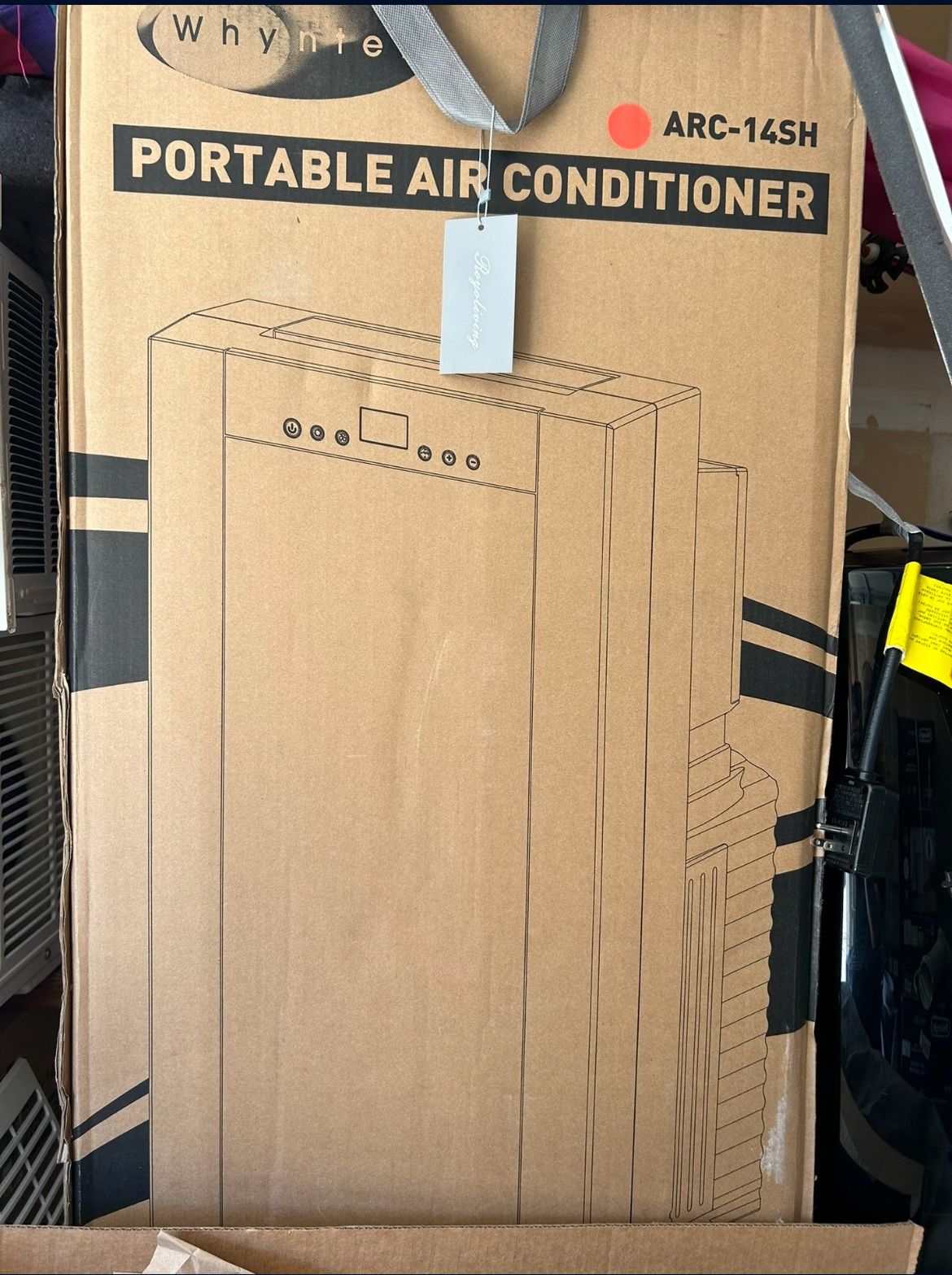 Brand New In Opened Box Portable Air Conditioner - Whynter Dual Hose 4 in 1, 14,000 BTU