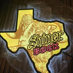 Shiner Bock Texas Led