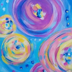 Abstract Painting For Modern Home Office Decor