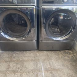 Kenmore Washer And Dryer 5.5 Capacity Stainless Steel 