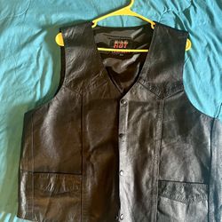 Leather Vest