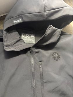 Dixxon Flannel Company Men’s Storm Function Hooded Full Zip Jacket Gray M