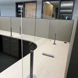 $1000 OBO - $10,000 Acrylic Desk Divider Set