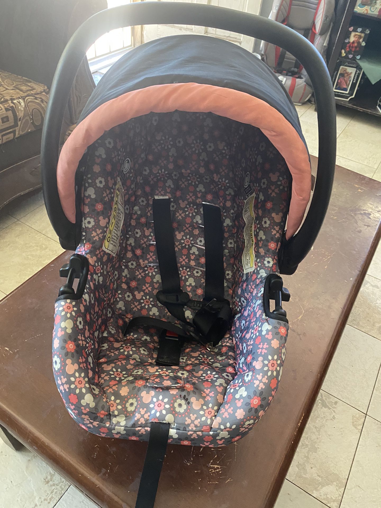Baby Girl Minnie Car Seat 