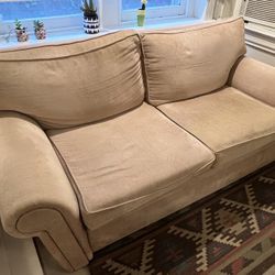 Beige couch
