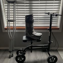 Medical Boot | Medical Scooter | Crutches 
