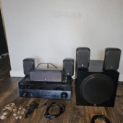 Yamaha 5.1 Channel Home Theatre Setup