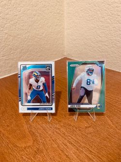 2 Jared Verse Rookie Sports Cards