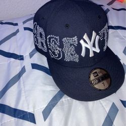 Absent rhinestone hat size 7 