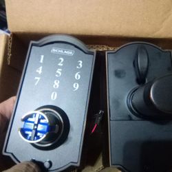 Never Used  Keyless Touchscreen Door Lock