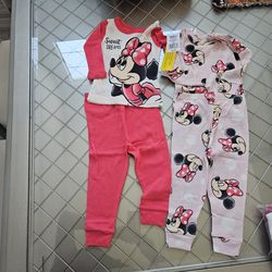 2 Minnie Mouse Pajamas