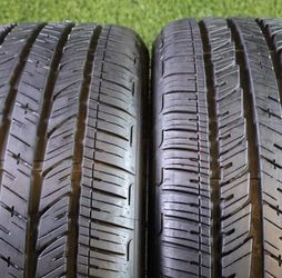Pair of 225 40R19 Bridgestone Turanza LS 100 Run Flat 90% Tread 8/32 93H SKU 27727 Road Force Balancing
