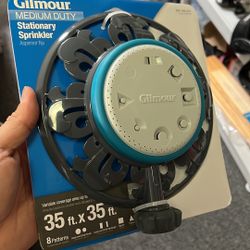 Gilmour 1,225 sq. ft. 8-Pattern Stationary Sprinkler