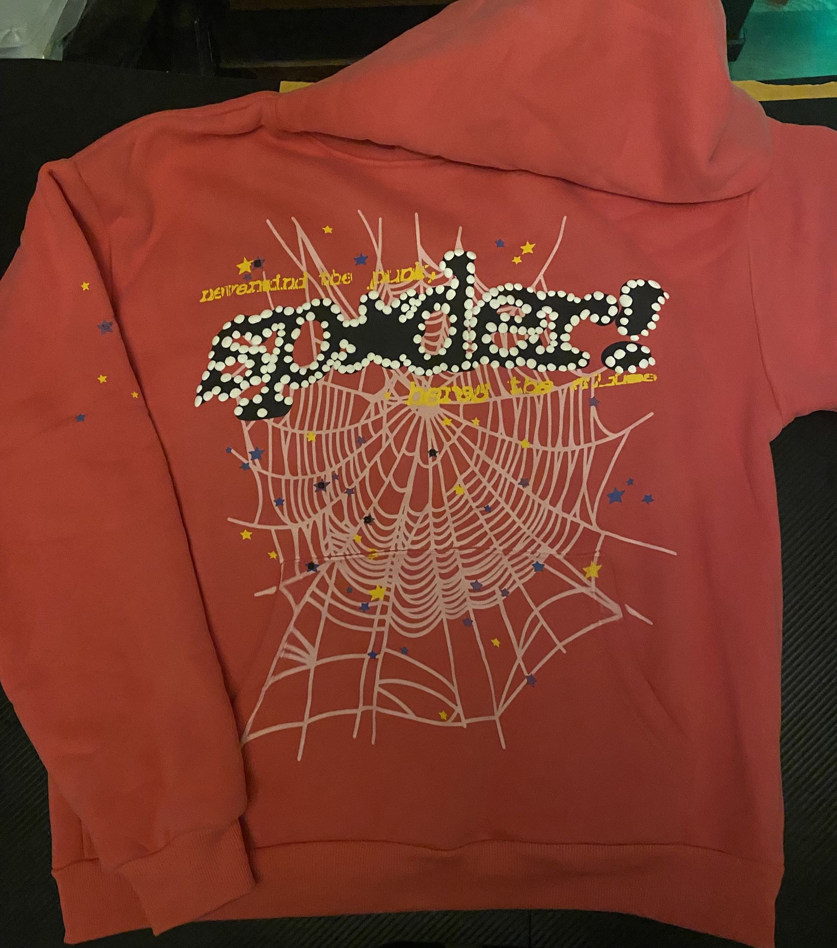 Spider Hoodie Pink