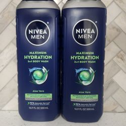 Nivea Men Bodywash 16.9 FL OZ $3 each 