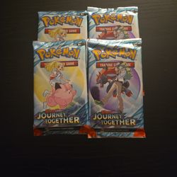 Journey Together Booster Pack x4 | Pokémon 
