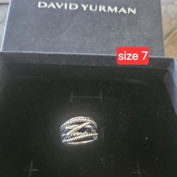 David YURMAN Crossover 5 Rows Size 7 Ring Kendall Area, The Hammocks, Shipping Is Available 