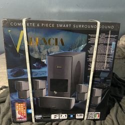 Valencia 6 Piece Surround Sound 