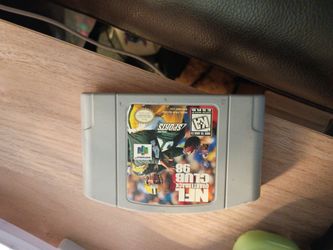 NFL Quarterback Club 98 Nintendo 64 Cartridge