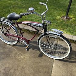 Schwinn 100 Anniversary Cruiser, All Original, Even Has Schwinn Bell, And Mirror 