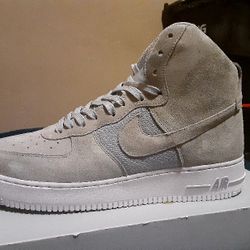 Size 12 Suede Leather Air Force Ones