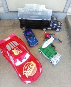 Toys All This For $10 Except Spider-Man Not Included Other Items For Sale Also Please Have A Look Thank You. 👍