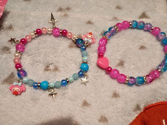 Cotton candy Melody color bracelet