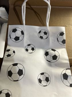 Soccer Favor Bags 100 Count