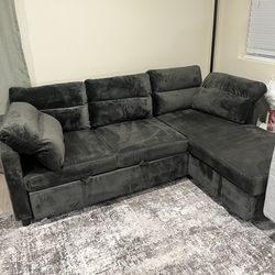 L Shaped Pullout Couch