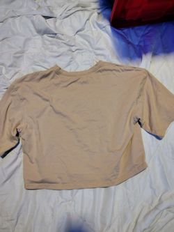 Khaki short sleeve shirt