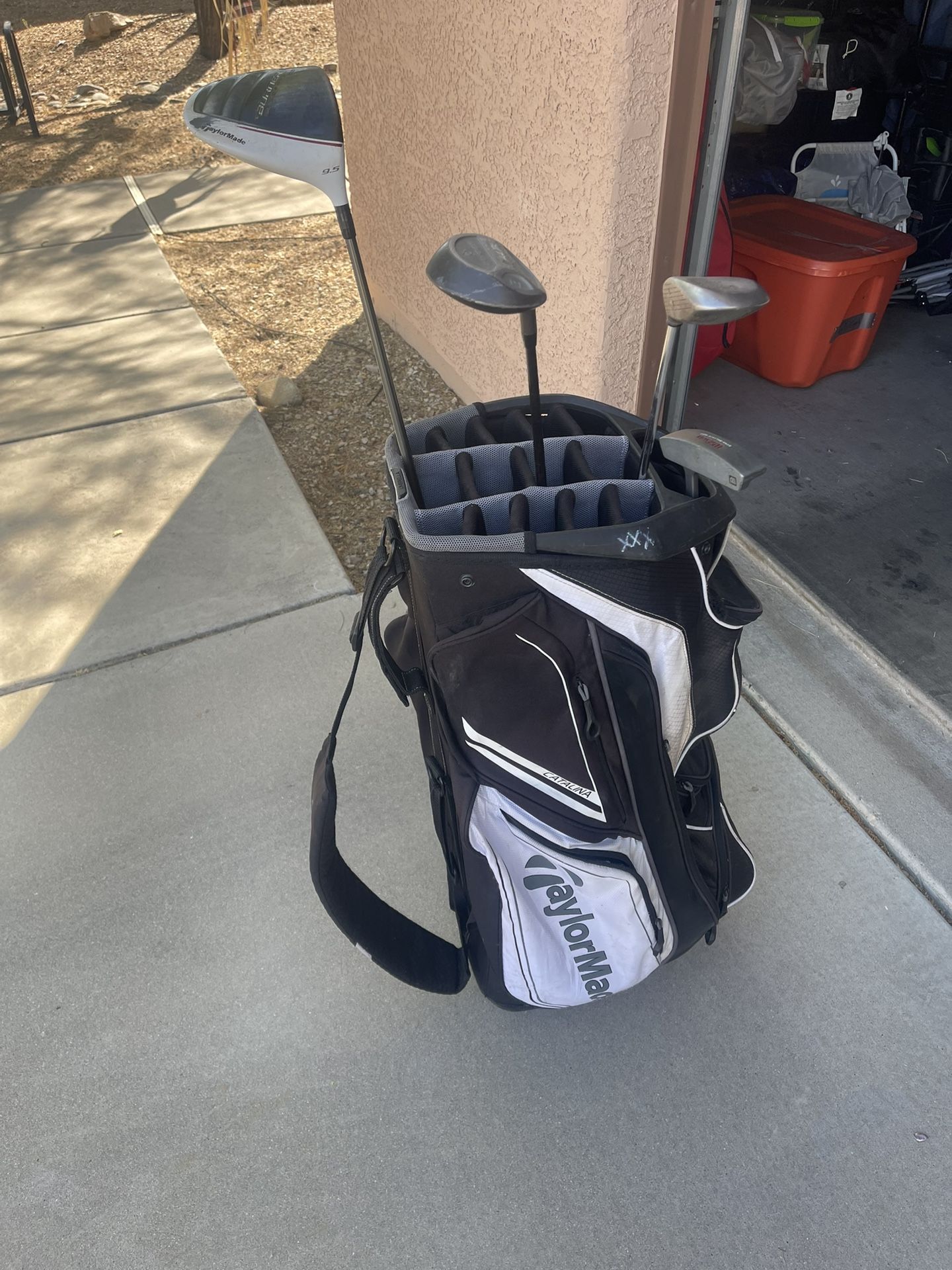 Golf Clubs And Bag