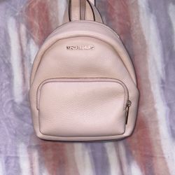 Michael Kors Pink Backpack 
