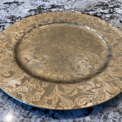 Charger Plates Golden