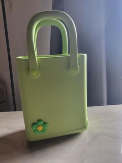 Rare Green Jelly Purse